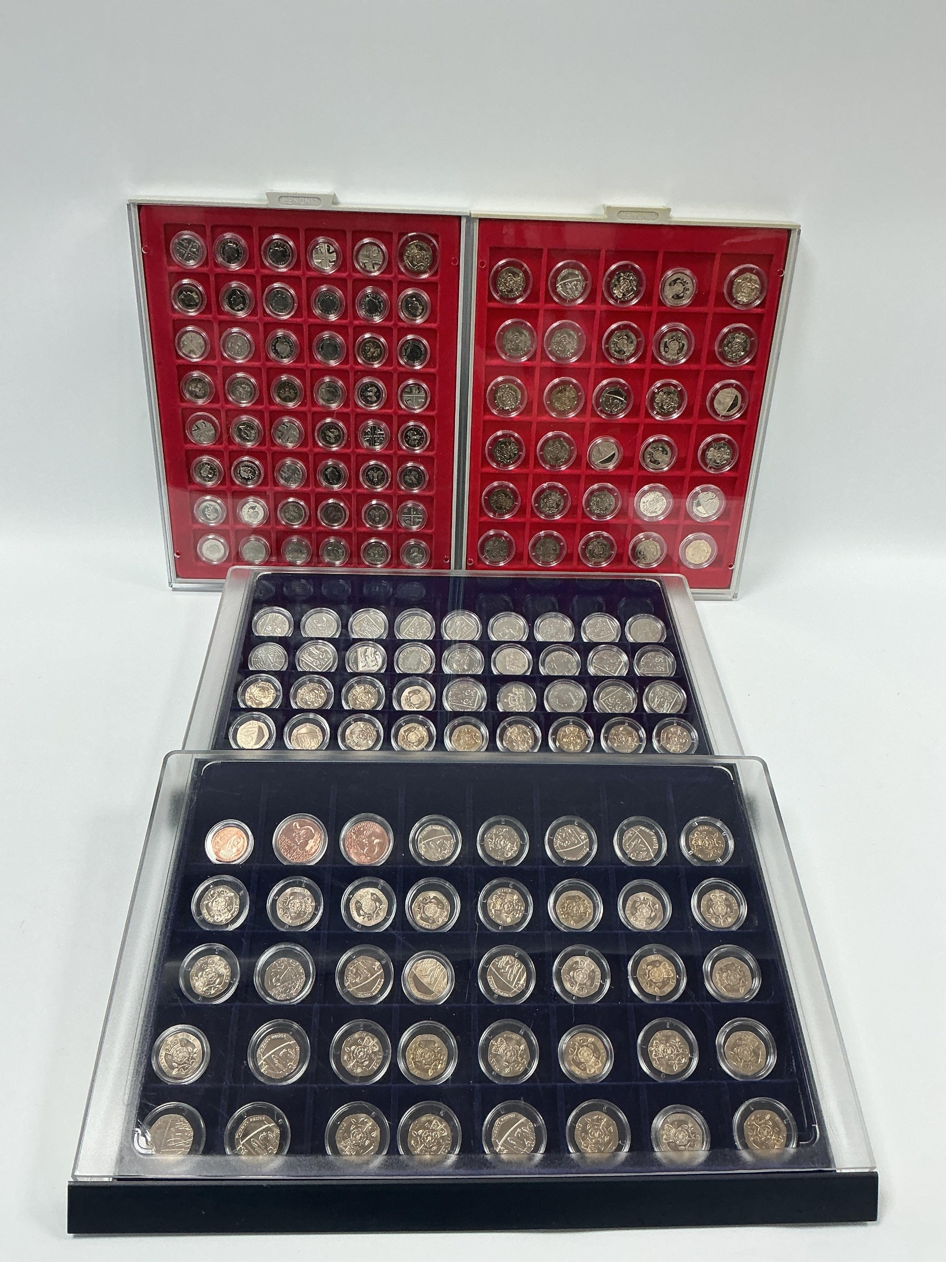 Large Collection Of GB Uncirculated 20p, 10p and 5p Coins, all ...