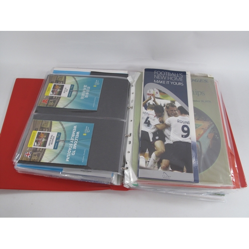 983 - Wembley Stadium. 1924 Torchlight and Searchlight Tattoo. 1952 Hockey programmme, later football memo... 