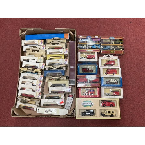 402 - Approximately Fifty Diecast model vehicles by Lledo and Corgi Cameo, boxed. Faults / damages to boxe... 