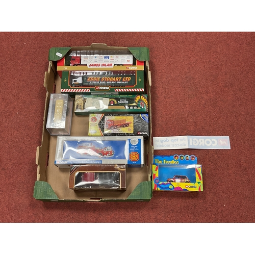 437 - A Quantity of Modern Diecast Vehicles by Corgi and others, all boxed, No 4440 Beatles mini noted.