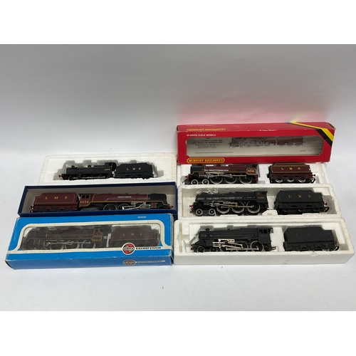 512 - Six 00 gauge LMS locomotives: a Hornby 