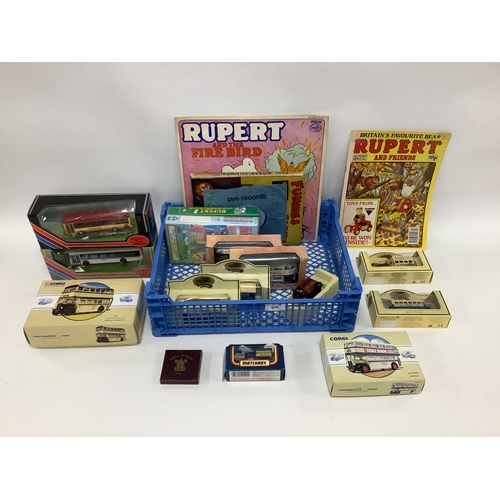 575 - Thirteen Diecast Model Vehicles by EFE, Corgi, Matchbox and Lledo, Sheffield interest noted, mostly ... 