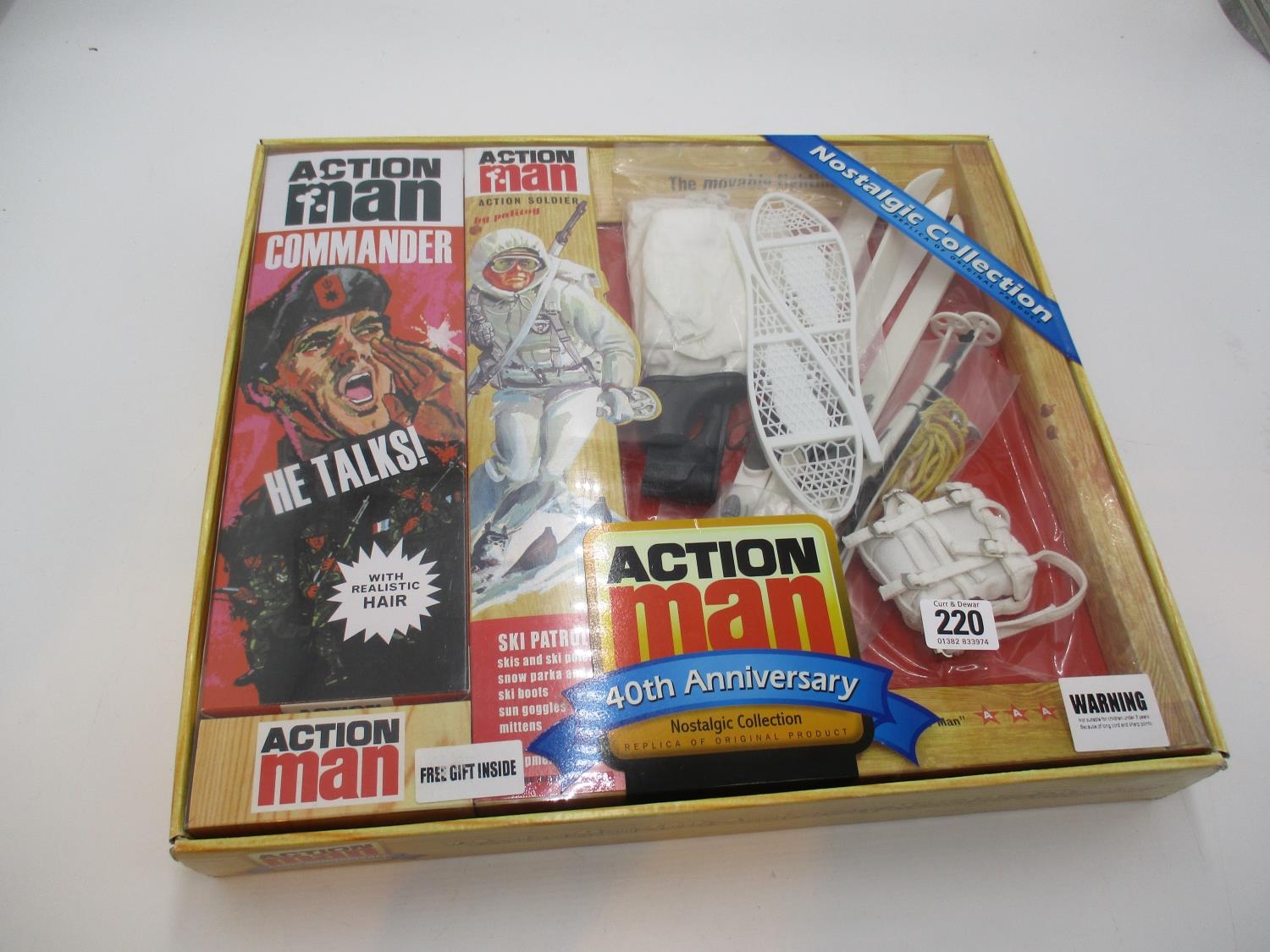 Action man 40th anniversary deals nostalgic collection