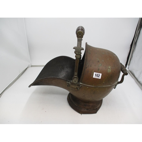 102 - Copper Coal Helmet