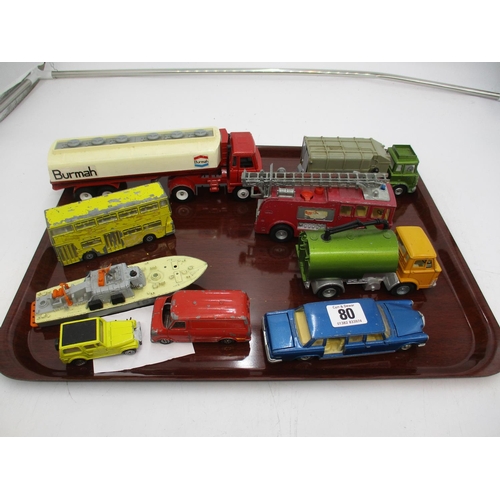 80 - Nine Dinky Vehicles