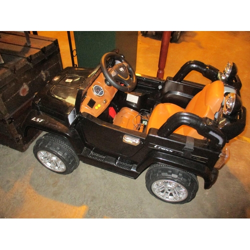 762 - Childs Battery Power Jeep, faulty