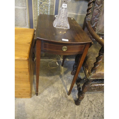 820 - Edwardian Inlaid Mahogany Pembroke Table