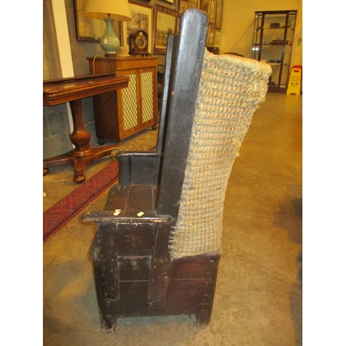 825 - Antique Pine Orkney Chair