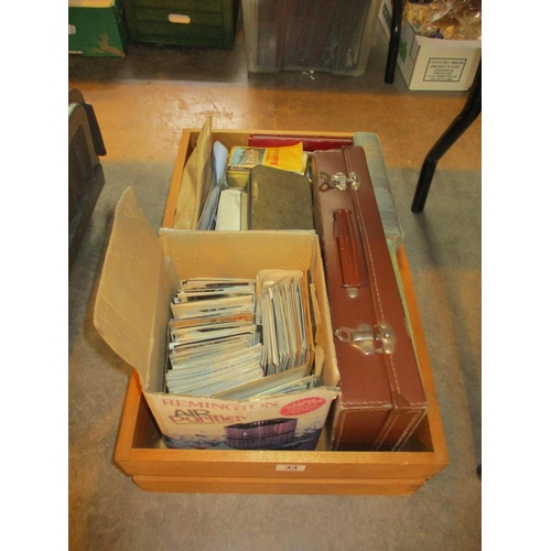 33 - Collection of Postcards and Stamps