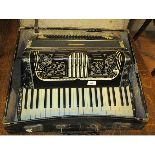 154 - Frontalini Accordion with Case