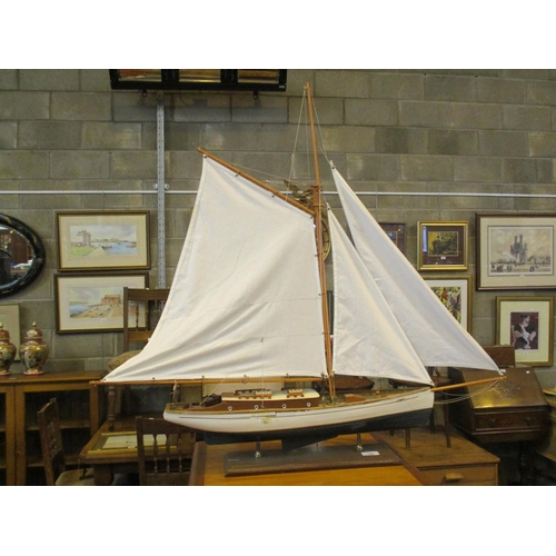 172 - Model Yacht, 61cm long