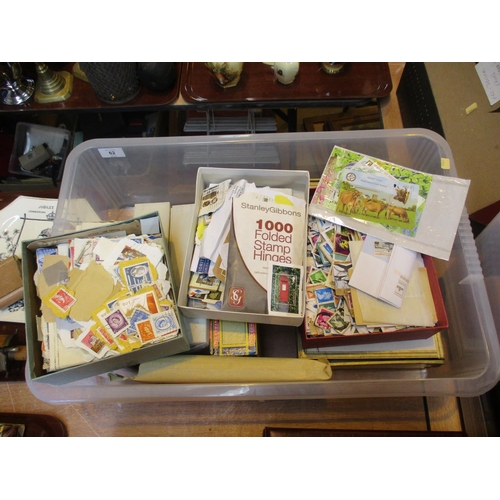 62 - Box of Stamps