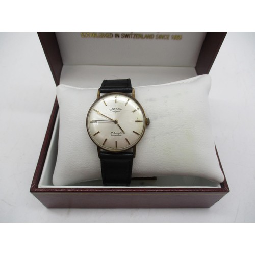 528 - Gents Rotary 17 Jewel Incabloc Watch