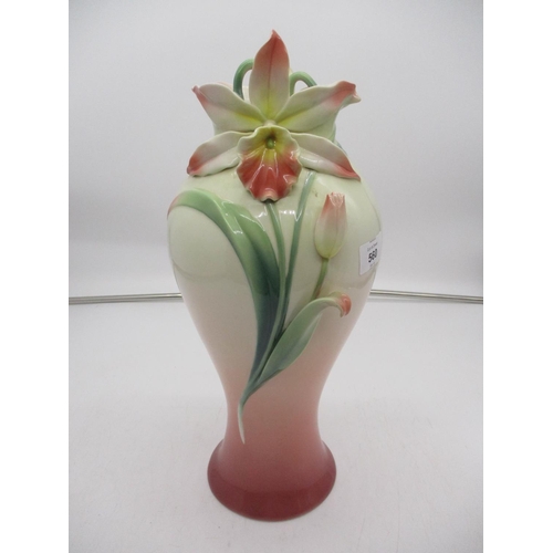 560 - Franz Porcelain Vase, 40cm