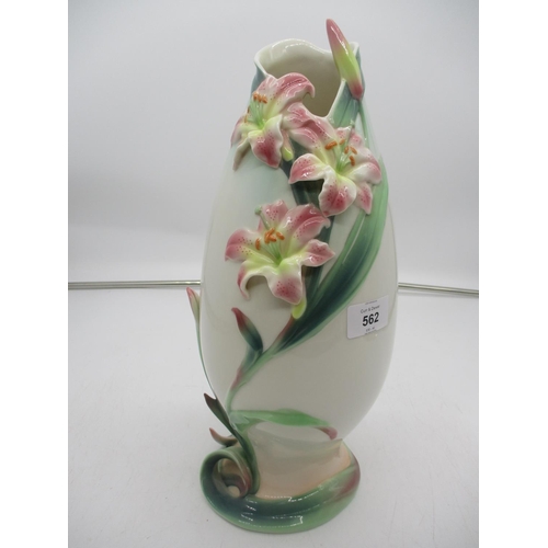 562 - Franz Porcelain Vase, 35cm