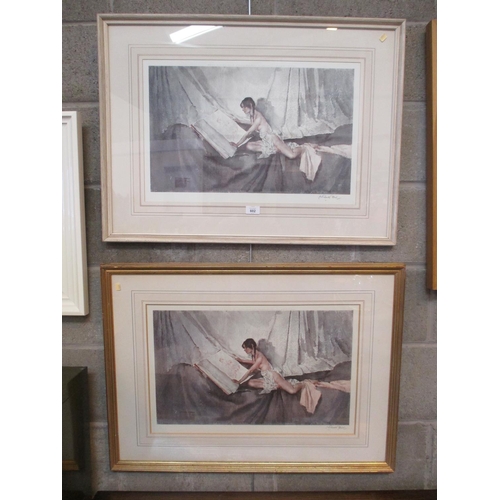 602 - William Russel Flint, Two Signed Prints, New Model