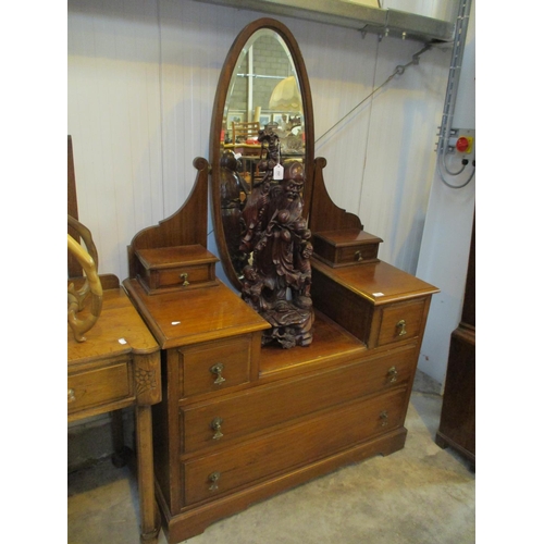 613 - Late Victorian Mahogany Dressing Chest, 106cm