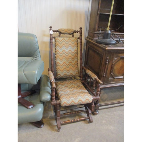 619 - Victorian American Rocking Chair