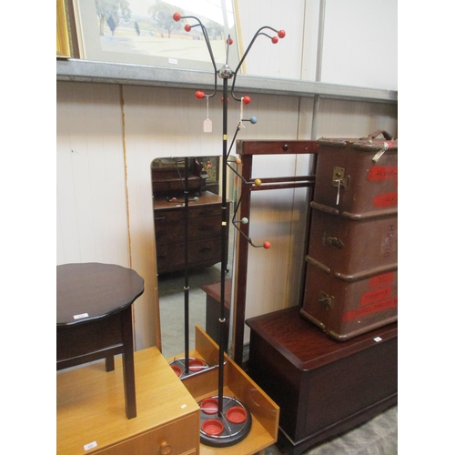 626 - Mid 20th Century Hat Tree and Coat Rack