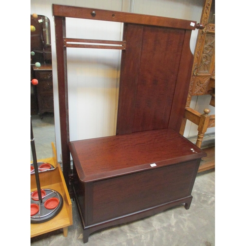 627 - Stag Minstrel Blanket Box and a Headboard