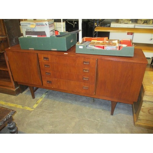 787 - Mid 20th Century Teak Long John Sideboard, 163cm