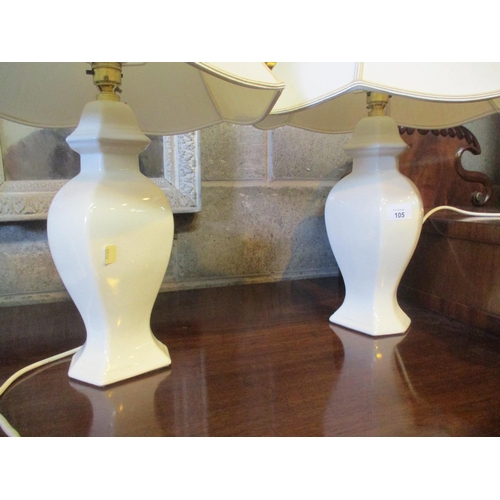 105 - Pair of Table Lamps