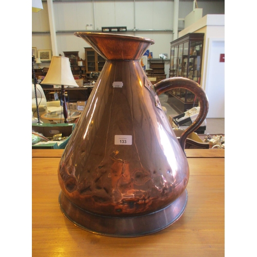 133 - Victorian Copper 4 Gallon Copper Measure