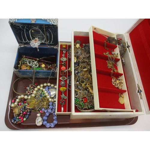 45 - Jewel Boxes and Costume Jewellery