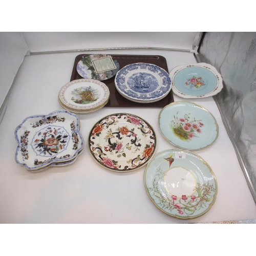 54 - Pair of Grainger Worcester Dishes and Other Decorative Plates
