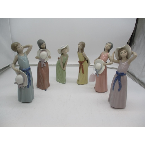 85 - Six Lladro Figures