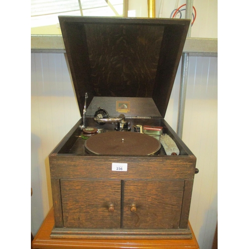 236 - HMV Table Top Gramophone