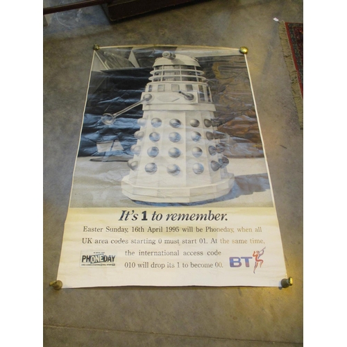 255 - 1995 BT Dalek Poster