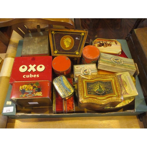 275 - Collection of Vintage Tins