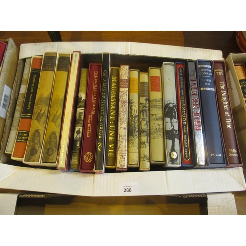 288 - Eighteen Folio Society Books