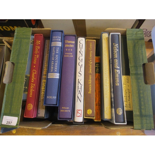 297 - Twelve Folio Society Books