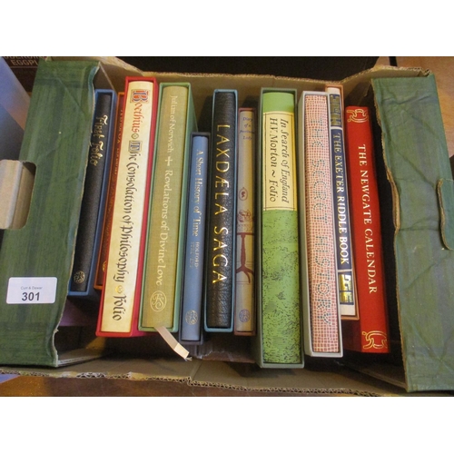 301 - Thirteen Folio Society Books