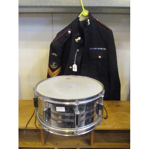 349 - Military Uniform and a Drum