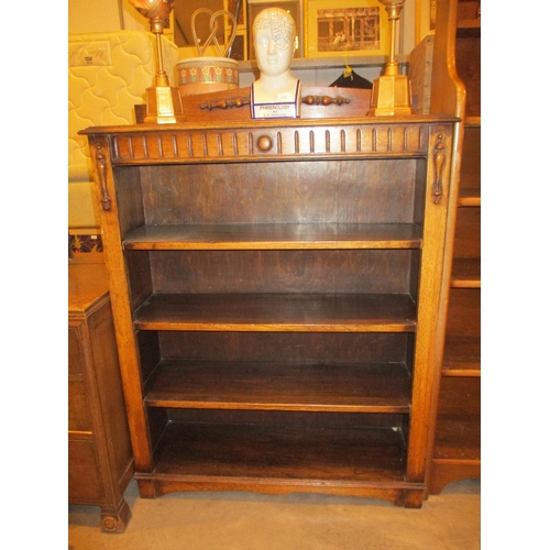 541 - Late Victorian Oak Bookshelves, 99cm