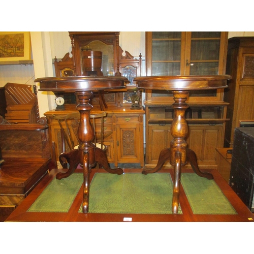 545 - Pair of Mahogany Wine Tables