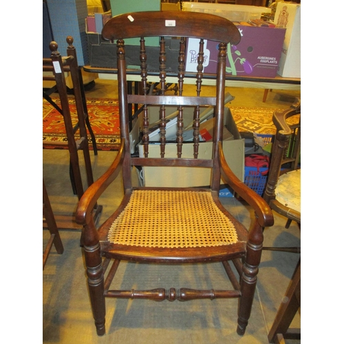 555 - Victorian Spindle Back Chair