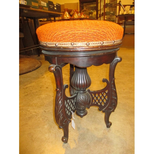 571 - Victorian Piano Stool