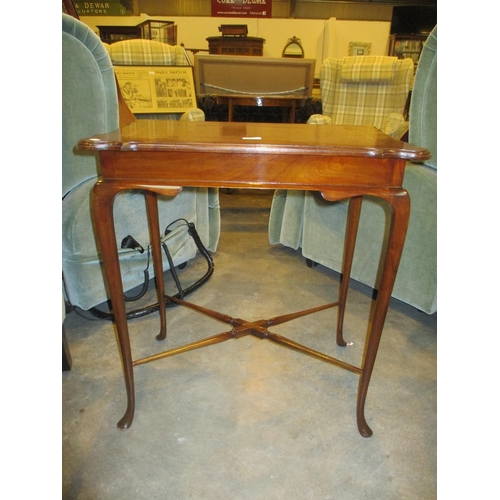 577 - Edwardian Inlaid Mahogany Occasional Table