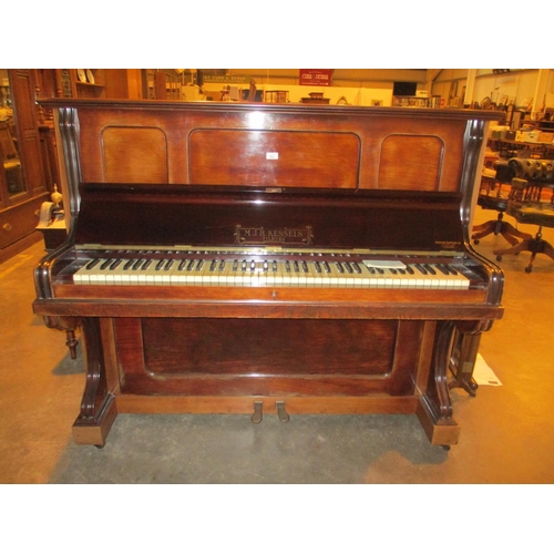 594 - Upright Overstrung Piano by MJH Kessels Tilburg