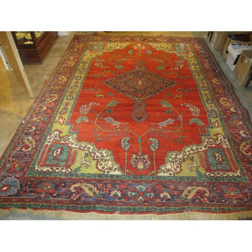 271 - Traditional Wool Carpet, 340x245cm