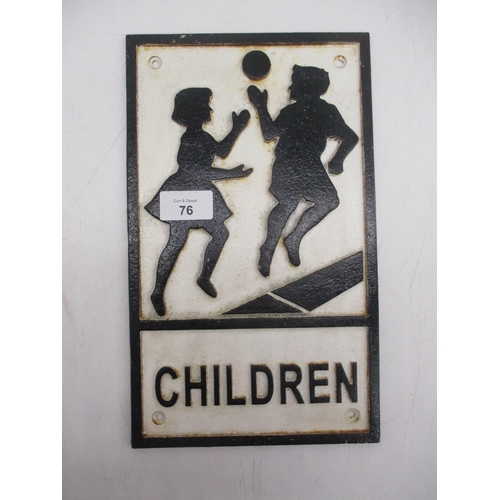 76 - Children Sign