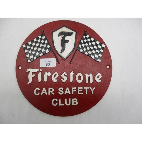 83 - Firestone Tyres Plaque
