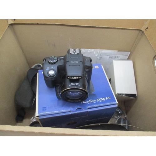 150 - Canon SX50HS Camera and Other Items