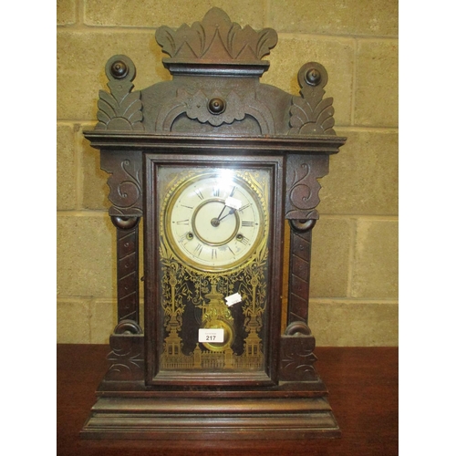 217 - Victorian American Shelf Clock