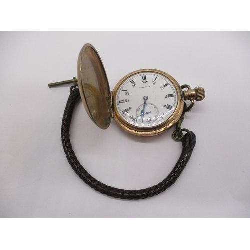 471 - Tavannes Rolled Gold Pocket Watch