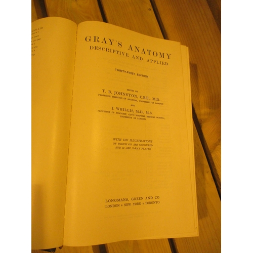 121 - Grays Anatomy, Descriptive and Applied, Thirty First Edition